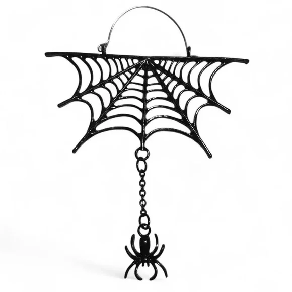 Dolls Kill Web of Dreams Earrings - Picture 2 of 3